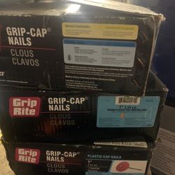 Grip Cap Nails  3 Cases For $50.00