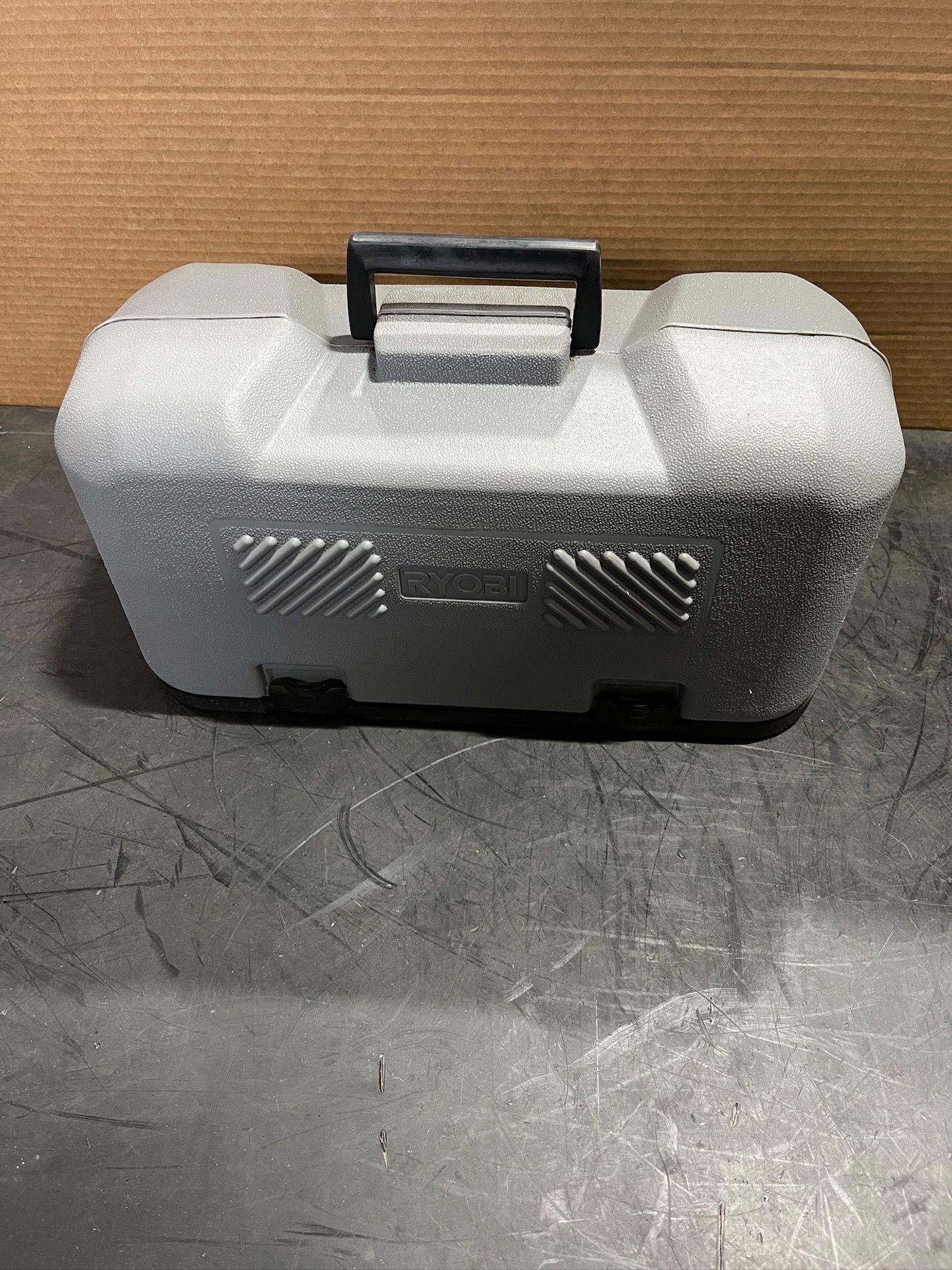 Ryobi / JM80 / Biscuit Joiner with Dust Vacuum Bag Attachment & Case/SKU 70352