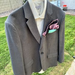 Wedding Formal Gray Dress Suit 