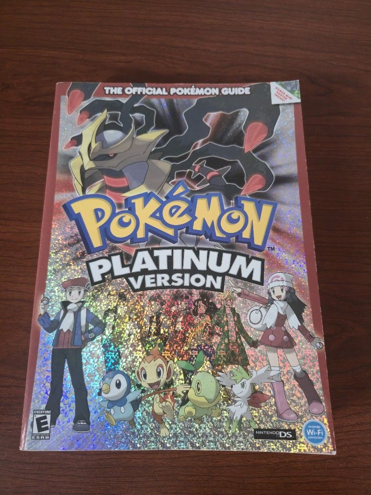 Offical Pokemon Platinum Videogame Artbook Guide
