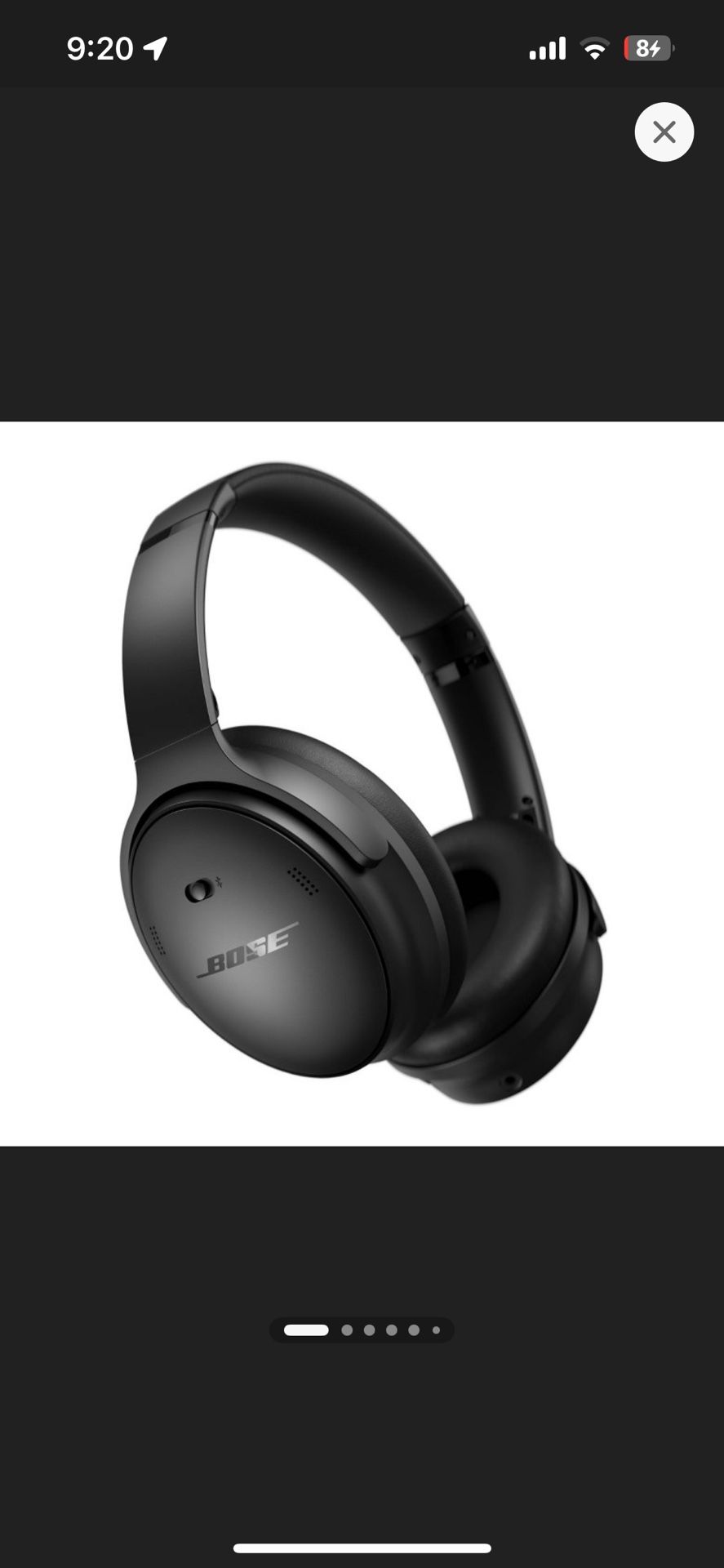 Bose Noise Canceling Headphones