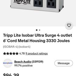 TRIPP•LITE WHITE NEW Switch