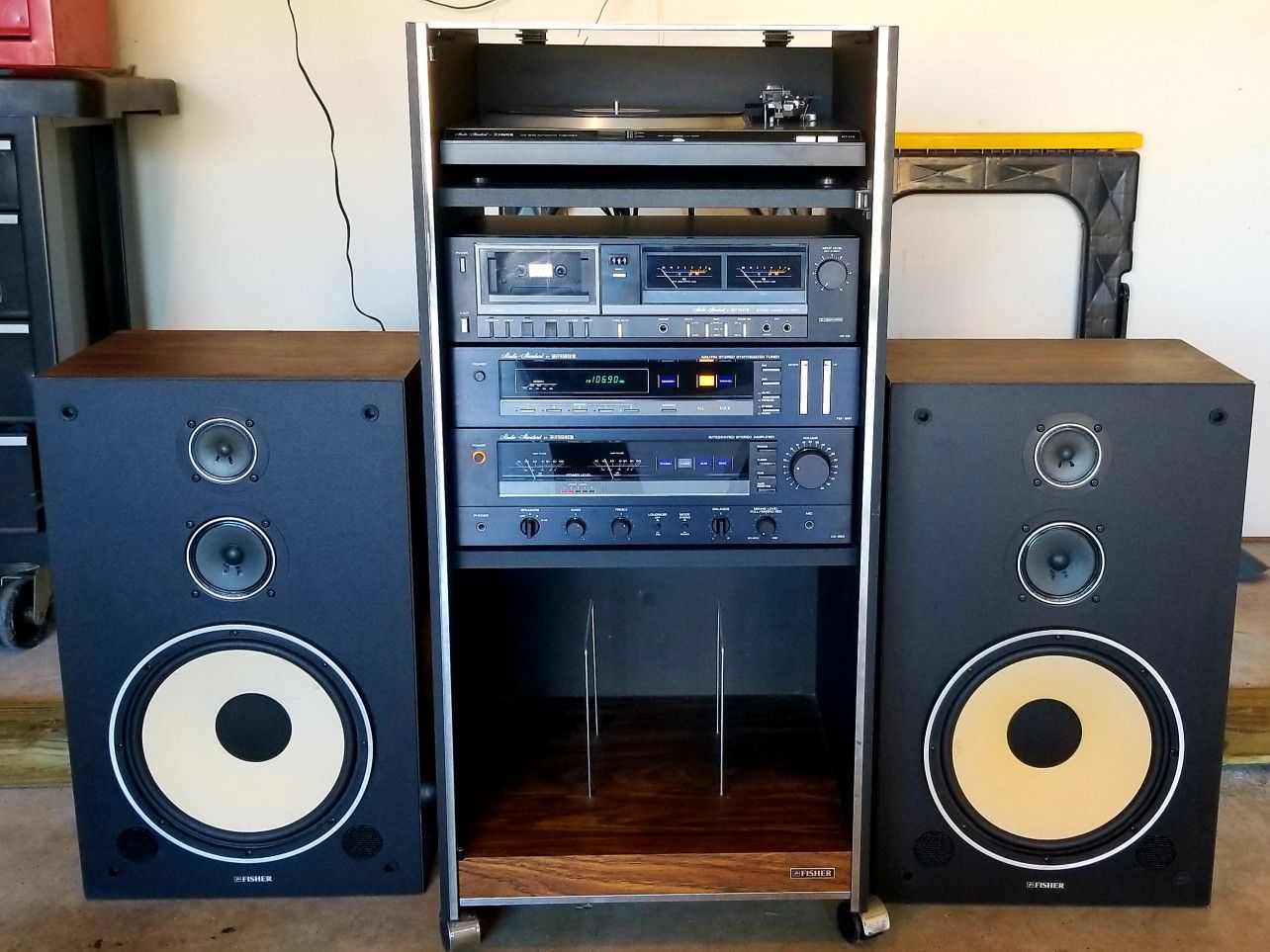 Fisher Stereo System Complete