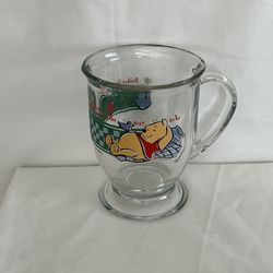 Disney’s Winnie the Pooh glass cup 