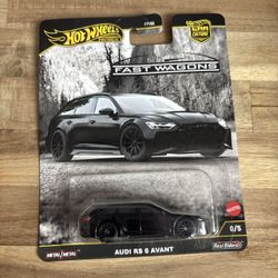 Hot wheels premium AUDI RS  6 AVANT