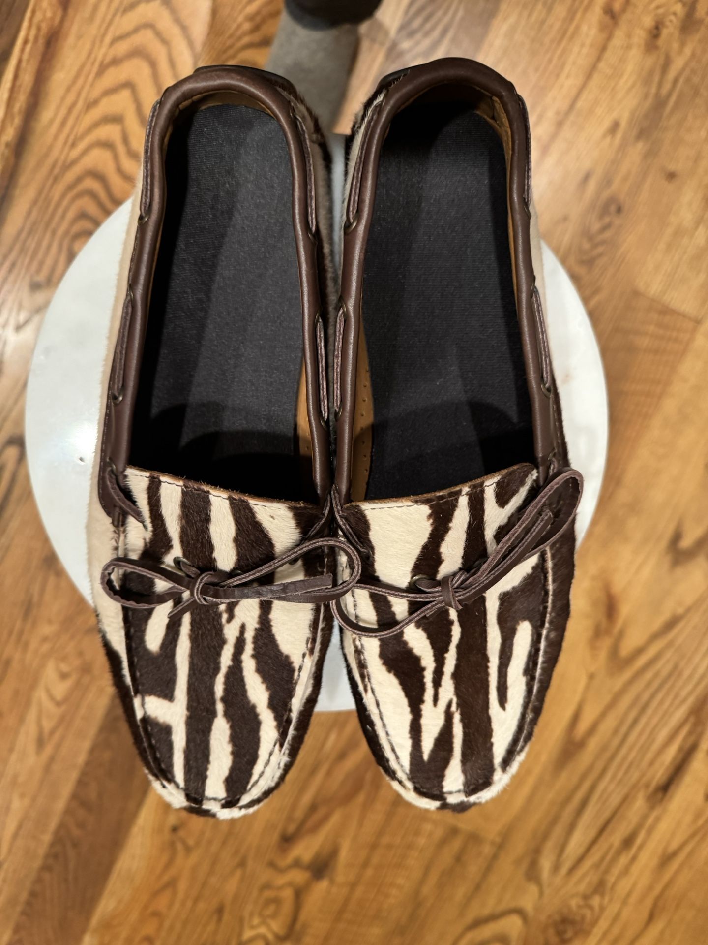 Mens Leopard Print Loafer