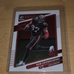 Rob Gronkowski 2021 Donruss Optic #171 Tampa Bay Buccaneers