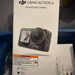 NEW DJI Osmo Action 4
Adventure combo 