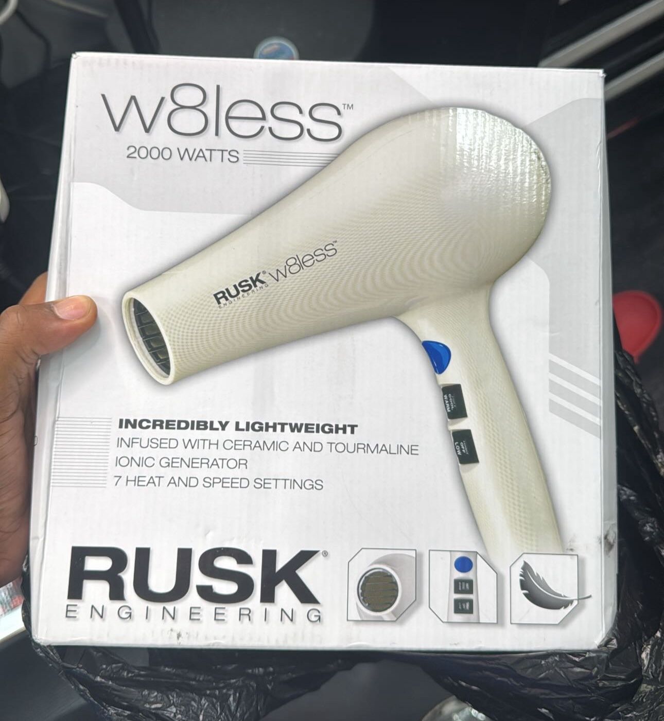 Rusk w8less 2000 Watts professional blow dryer