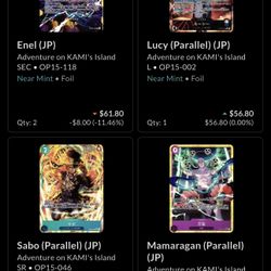 OP15 Japanese For Sale. One Piece