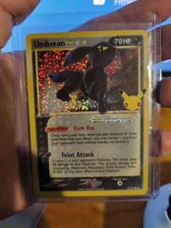 Umbron Star 25th anniversary card