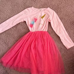 Unicorn Dress Size 6/7