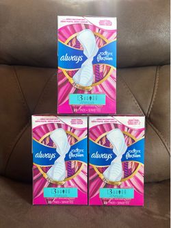 Always pads $7 each   $7 cada uno (located at escondido california 92025)