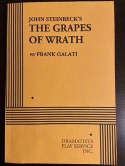 The grapes of wrath play
