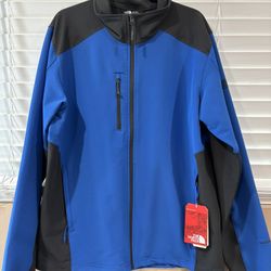 The North Face Men's Jacket Softshell Stretch Tech Long Sleeve Full Zip Coat
