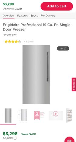 Frigidaire Professional Refrigerator