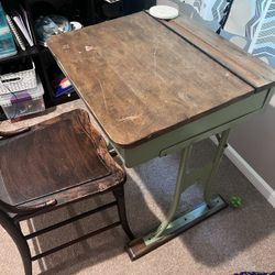 Vintage Dress And Chair 