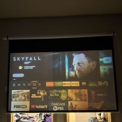 Motorized 100in Projector and Projector 