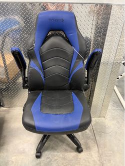 Emerge Gaming Chair Black and Blue