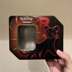 Empty Pokemon Tin