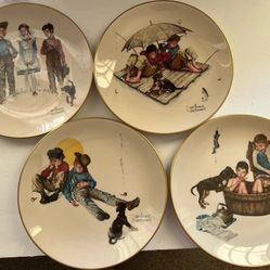 Norman Rockwell Collectors Plates