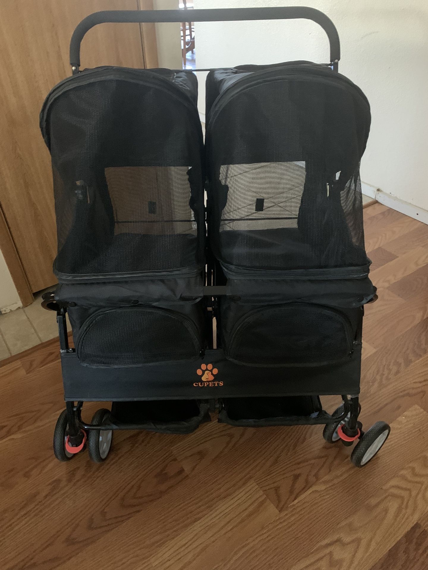 Double Pet stroller