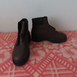 humans are vain Revenge Sustainable Ankle Boot – Brown  sz 39 EUR 7 USA