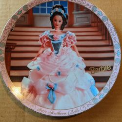 Barbie Collectibles Limited Edition Plate 1850 Southern Belle