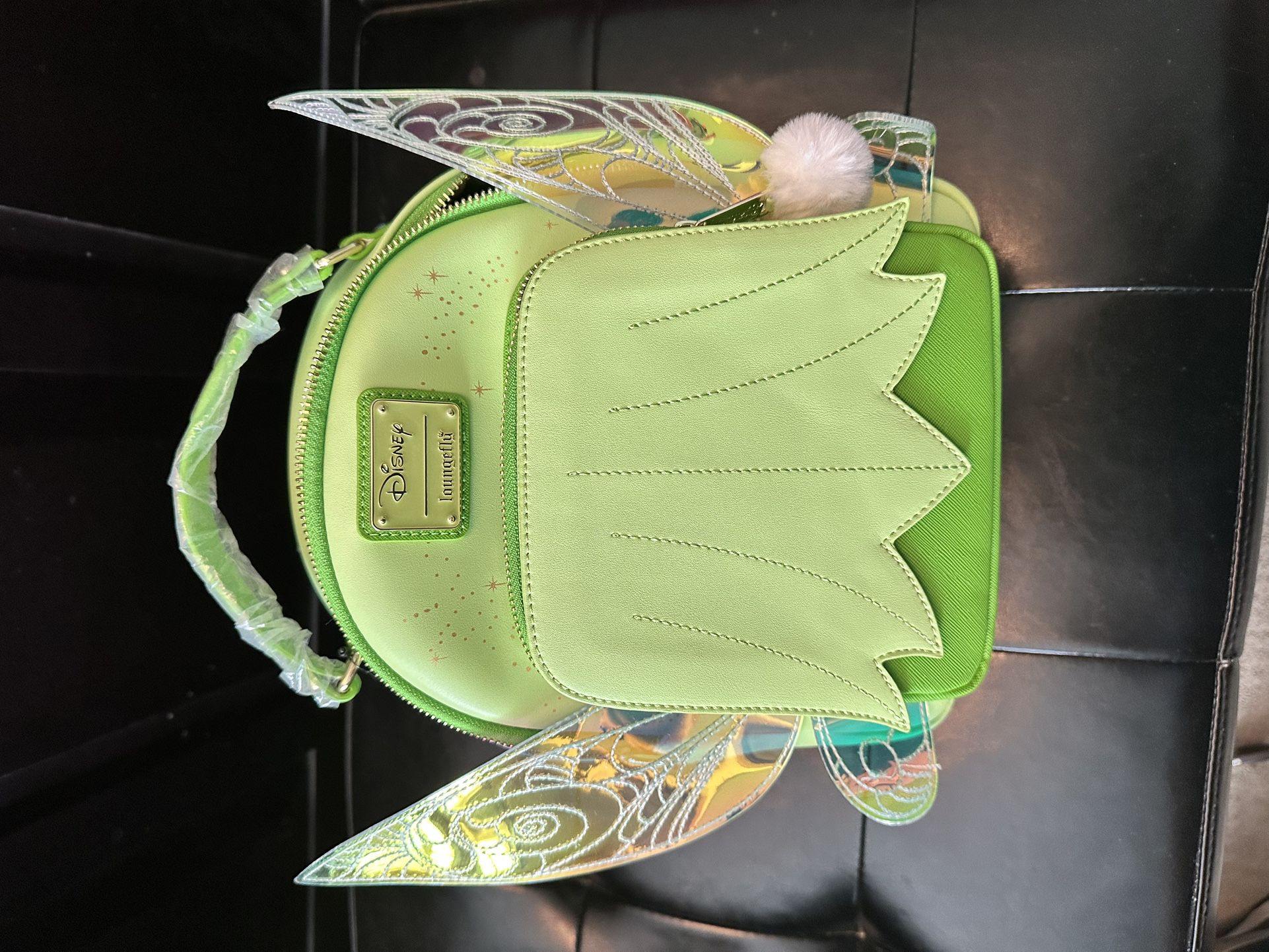 Loungefly Disney Peter Pan Tinker Bell Figural Glow-in-the-Dark Mini Backpack