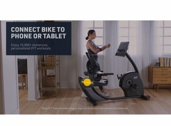 NEW ASSAMBLED FROM THE BOX STATIONAY BIKE