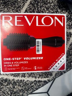 Revlon-Cepillo de aire caliente para secador de cabello y voluminizador de un solo paso, negro (el embalaje puede variar) Full-bodied blowouts, best f