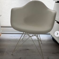 Herman Miller Eames Plastic Armchair (all White) 
