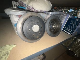 (Pair) Frontier/Xterra/Pathfinder New Genuine Nissan Rear Brake Rotors - 40206-9BE0C / 9BE0R