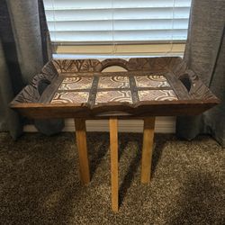 Boho Vintage Side Table Just $10 
