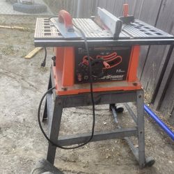 Black And Decker Firestorm Table Saw