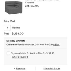 Pottery Barn Teen Sofa 