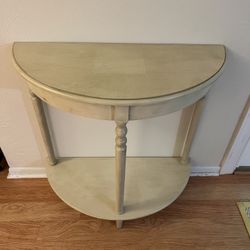 Decorative Half moon Table 