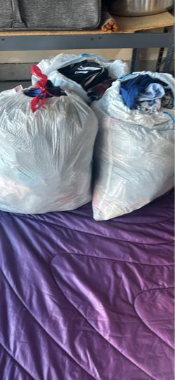 Two Large Bags of Mixed Clothing