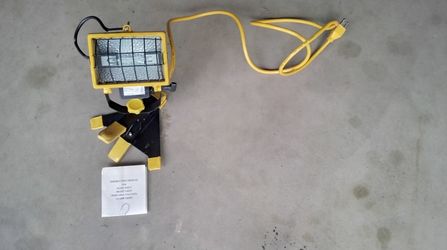 Portable Halogen Clamp Work Light-250 Watt