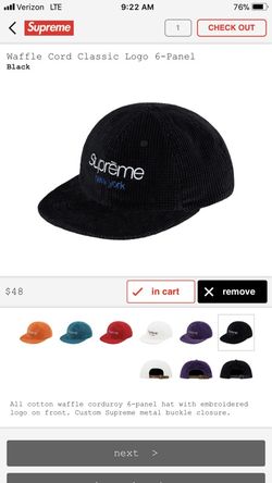 Hat from drop today Supreme