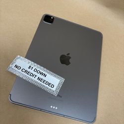 Apple IPad Pro 11inch 4th Gen M2 Tablet - Pay $1 today and pay the rest later -