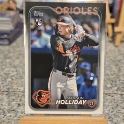 2024 Topps Update Jackson Holliday RC Super Box Companion Card SP E21