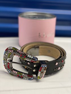 Authentic B.B. Simon Arabella Designer Belt Size 34 Fits Size 32-34 Waist 