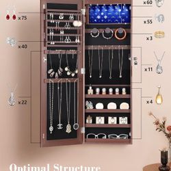 Jewelry Cabinet Mirror 