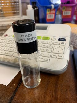 Prada Luna Rossa (m) body oil fragrance 1oz
