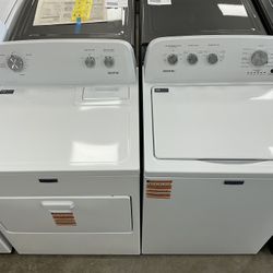 Maytag 3.8 cu. ft. Washer w/Agitator 7.0 cu. ft. Vented Electric Dryer