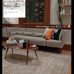 West Elm Custom Sofa