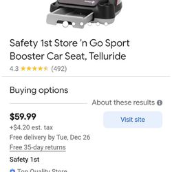 Booster Car Seat