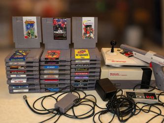 🎮 ORIGINAL NINTENDO NES COLLECTION — 29 GAMES + CONSOLE & ACCESSORIES — $450 OBO