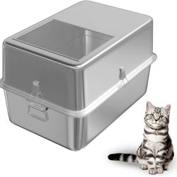 Stainless Steel Litter Box 